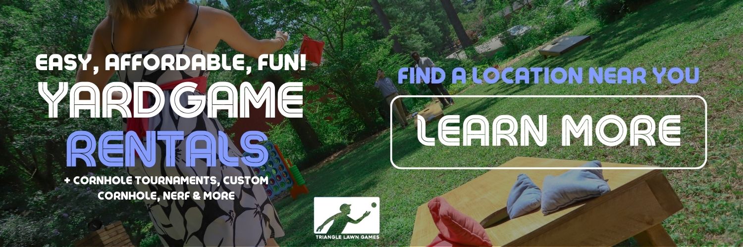 YARD GAME Rentals for Parties Callout
